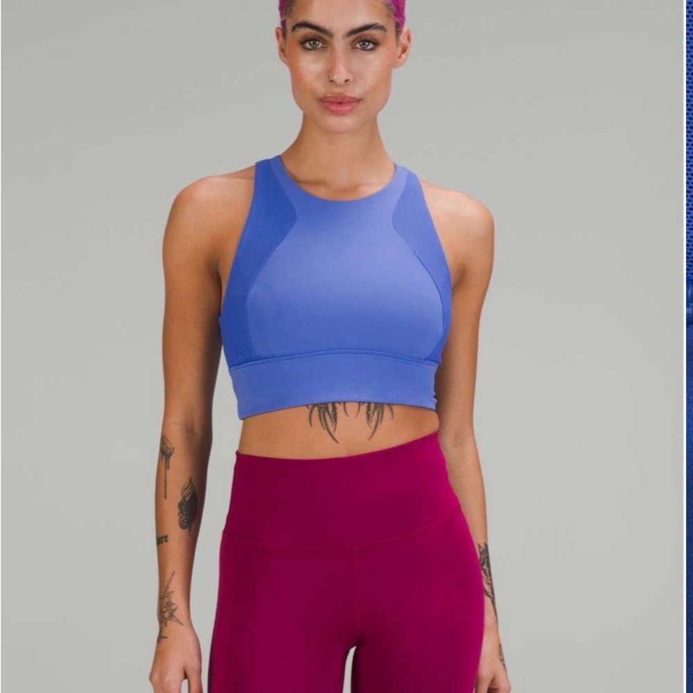 Lululemon Everlux High-Neck Train Bra - Size 8